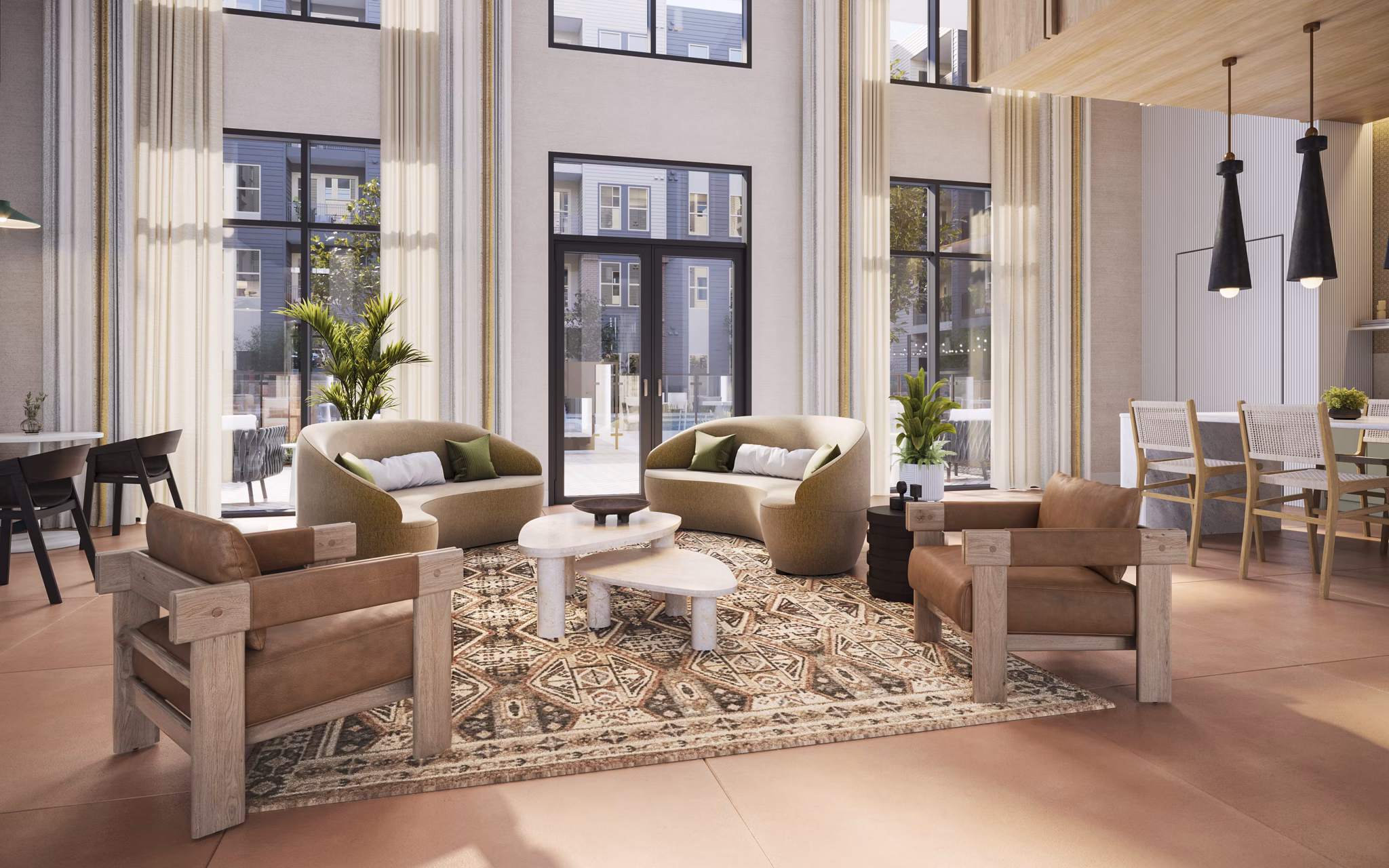 rendering for Odell Apartments