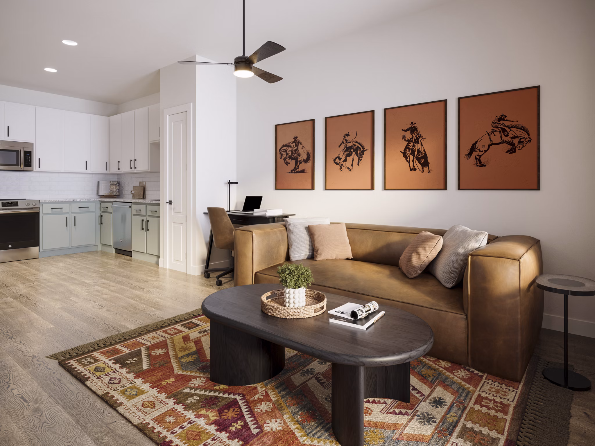 rendering for Odell Apartments