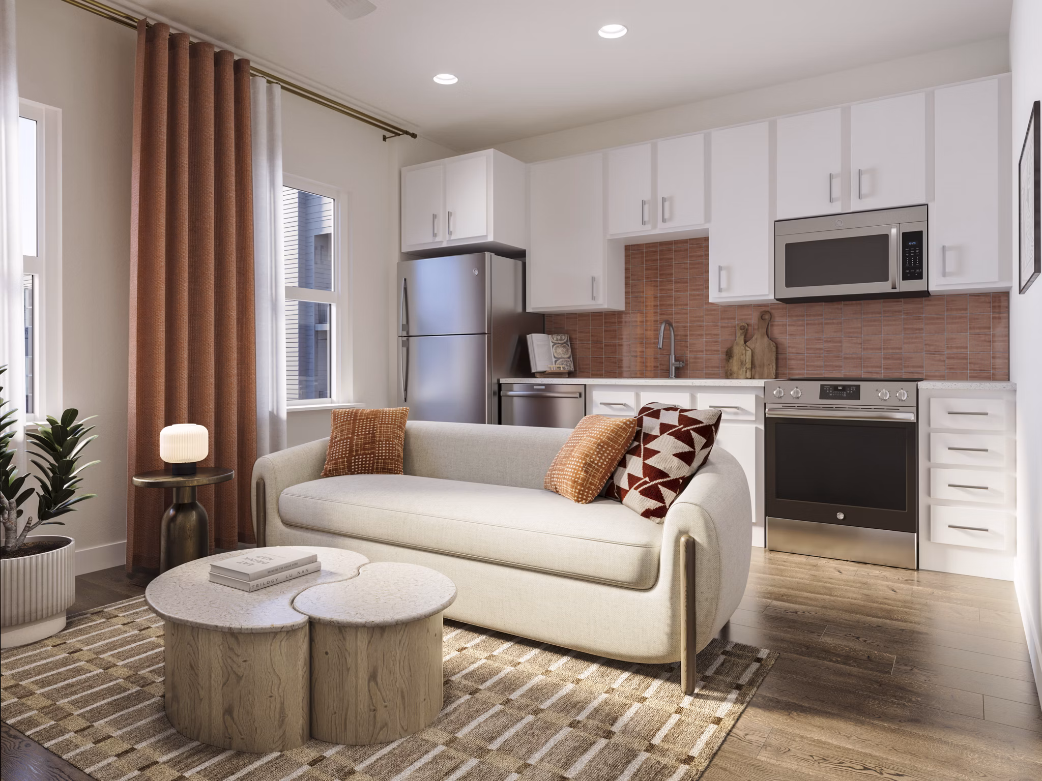 rendering for Odell Apartments