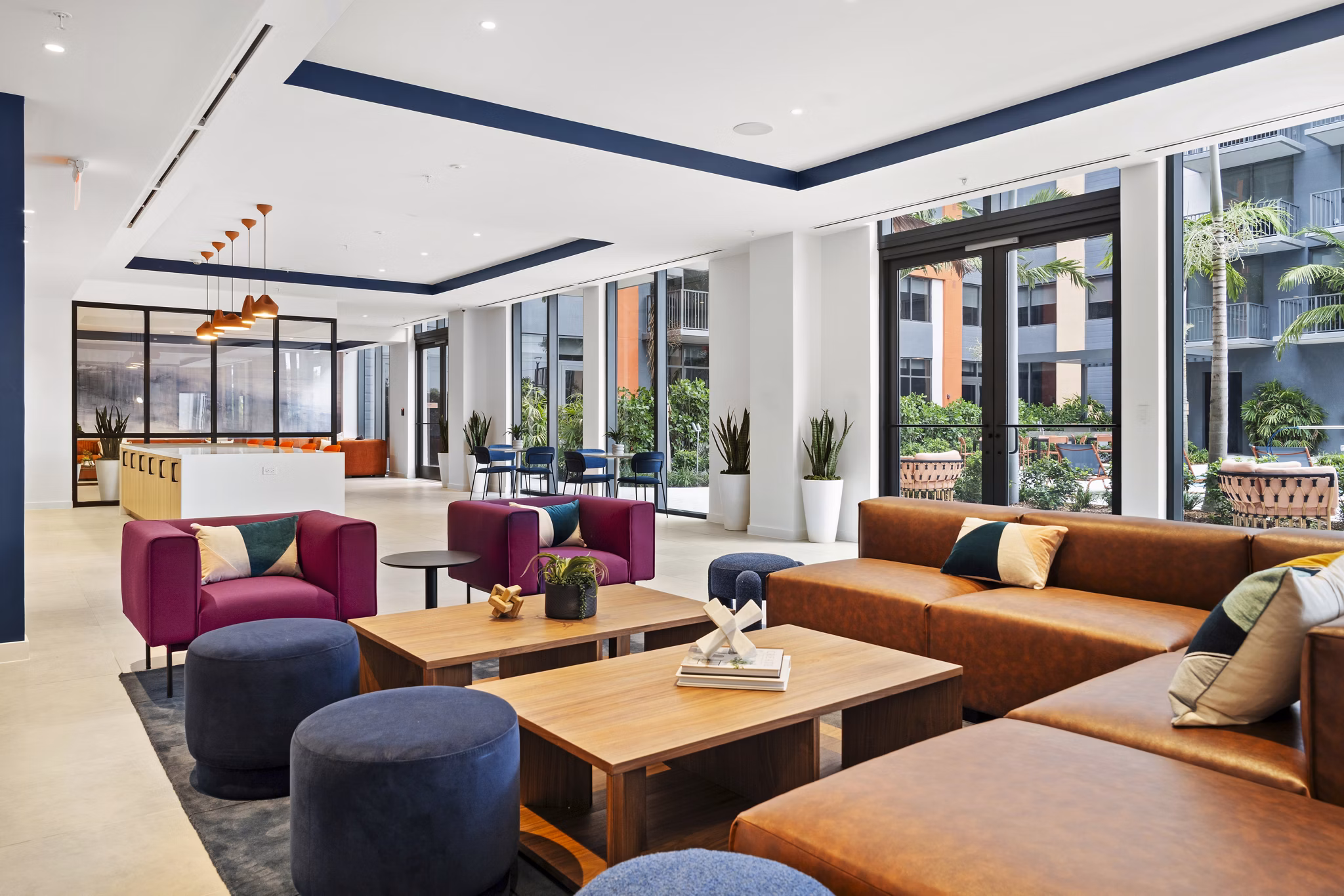 clubhouse at Centro City Apartments