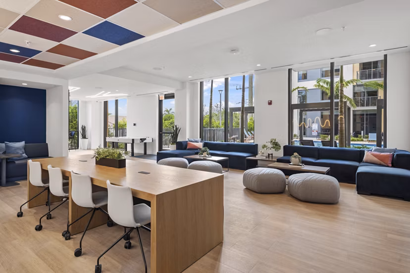 clubhouse at Centro City Apartments