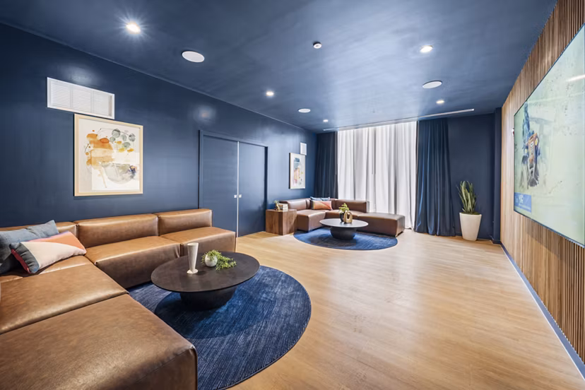 clubhouse at Centro City Apartments