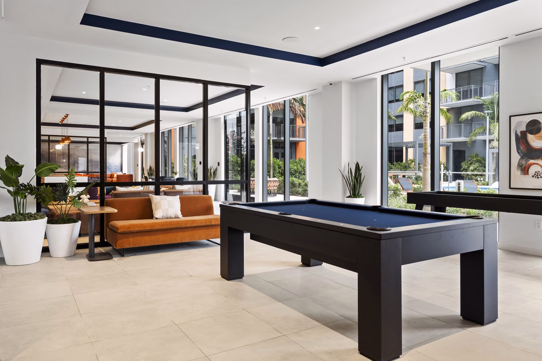 clubhouse at Centro City Apartments