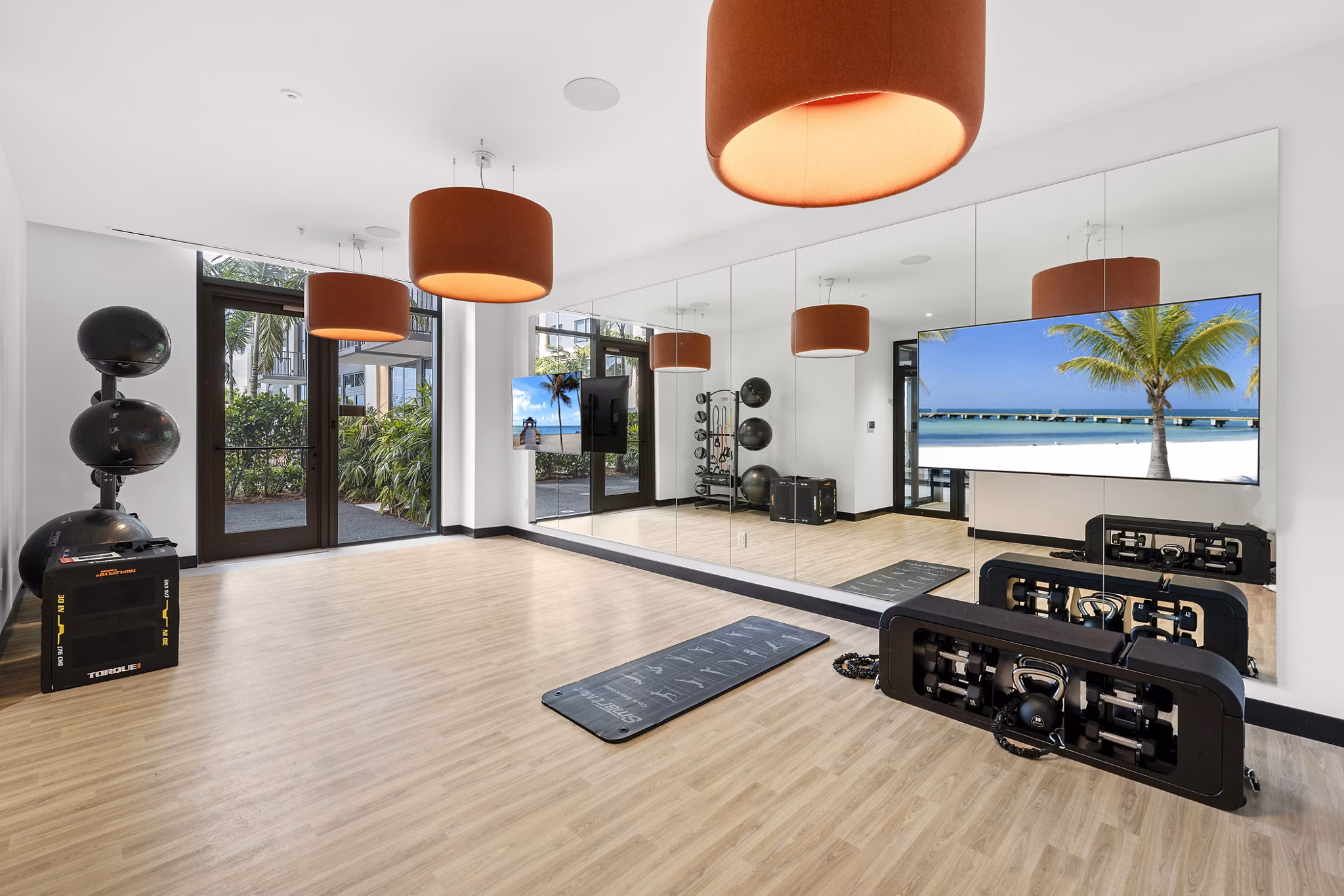 fitness center at Centro City Apartments