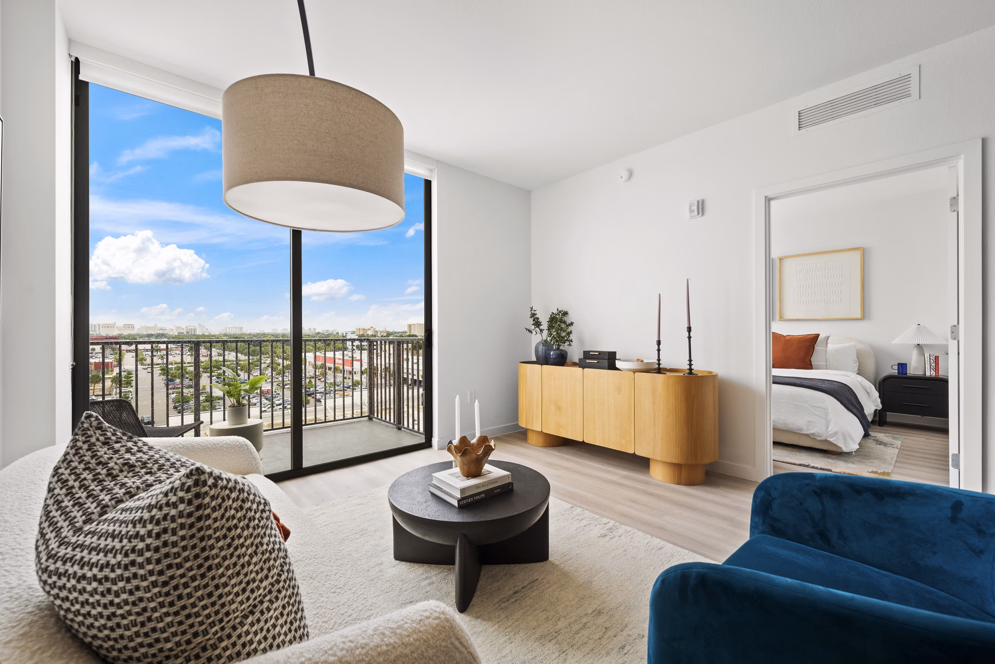 living room at Centro City Apartments