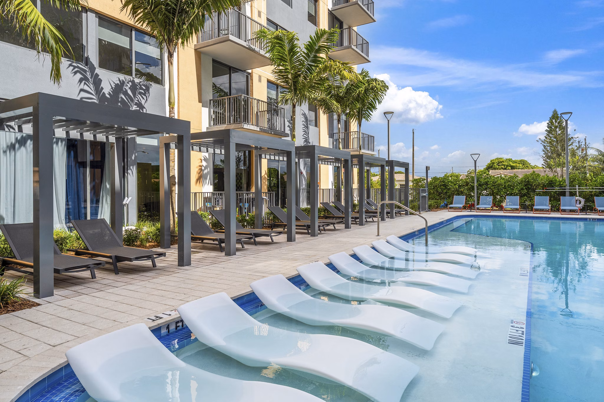 pool at Centro City Apartments
