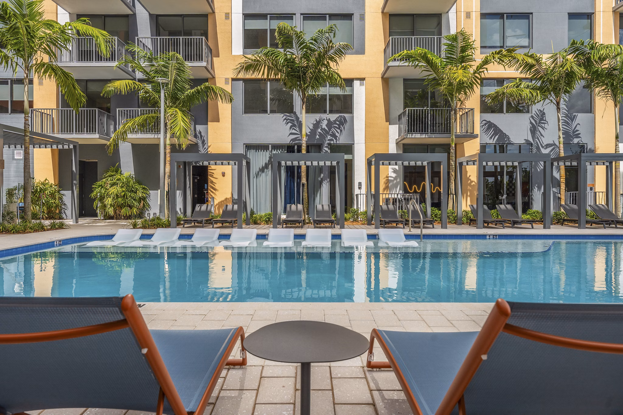 pool at Centro City Apartments