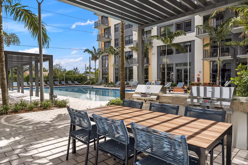 pool at Centro City Apartments