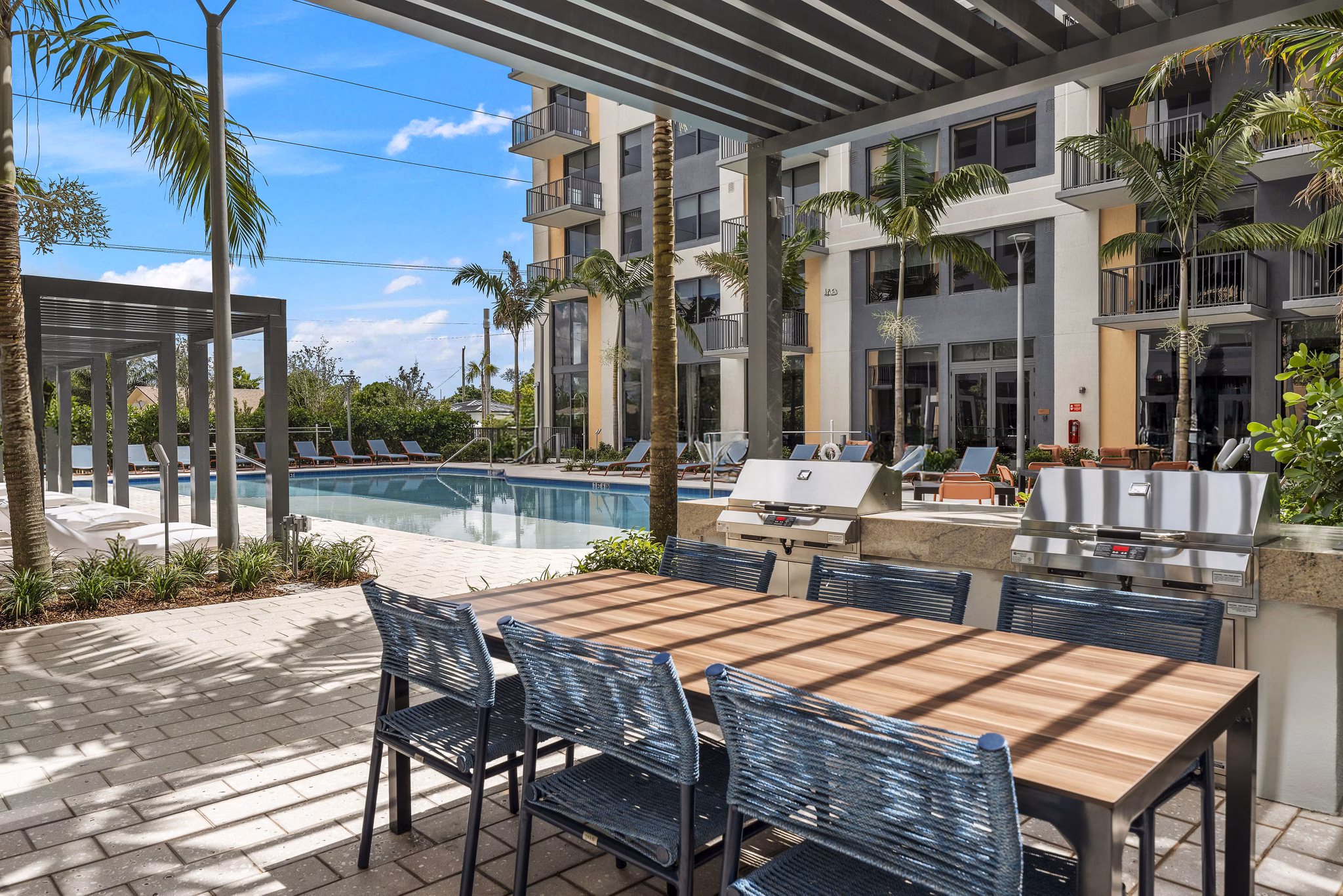 pool at Centro City Apartments