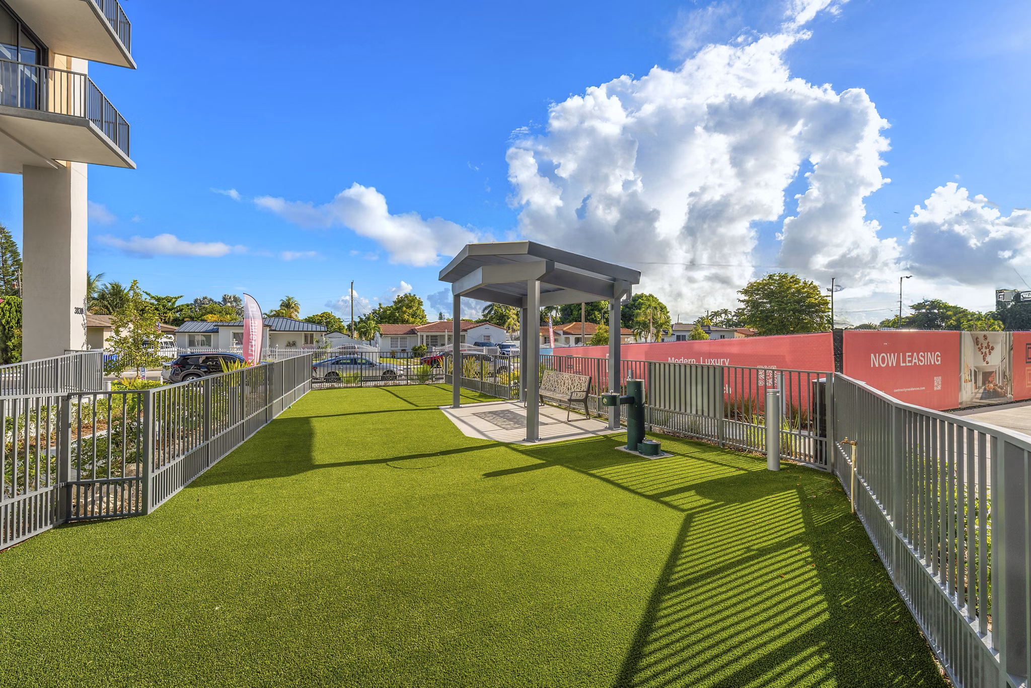dog park at Centro City Apartments
