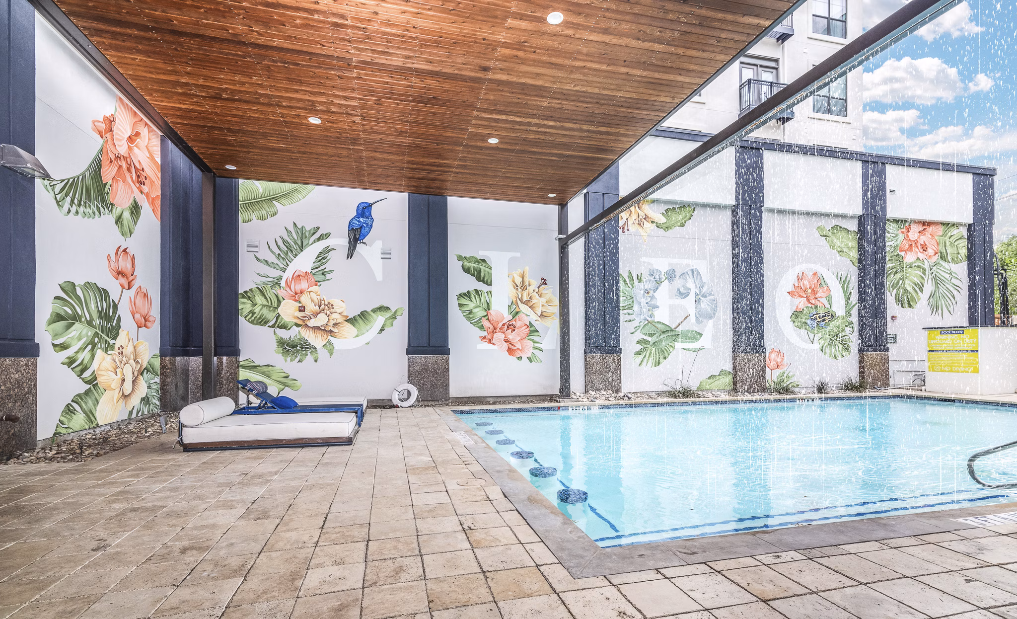 pool at Cleo Apartments