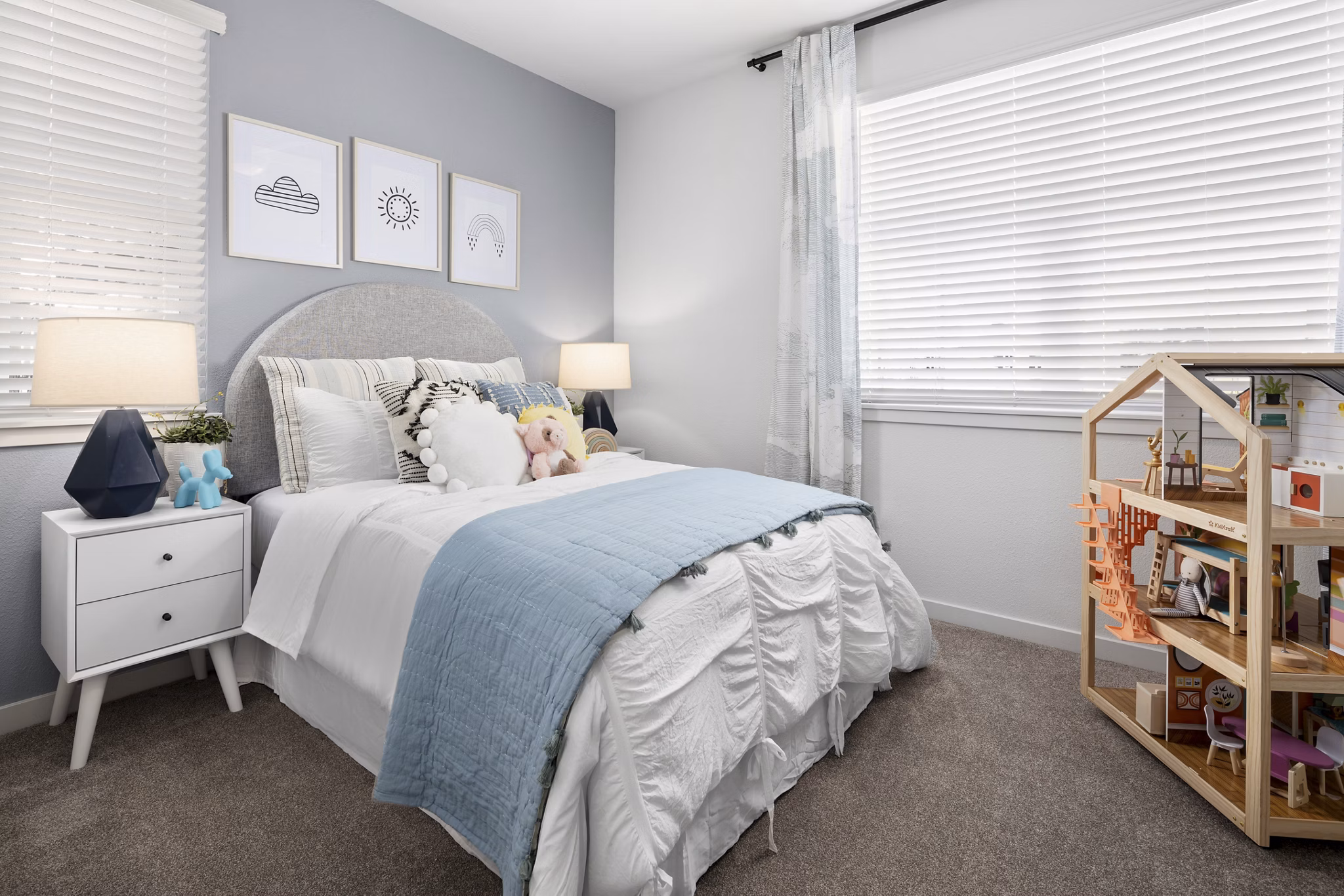 bedroom at Solstice at Fiddyment Ranch Apartments