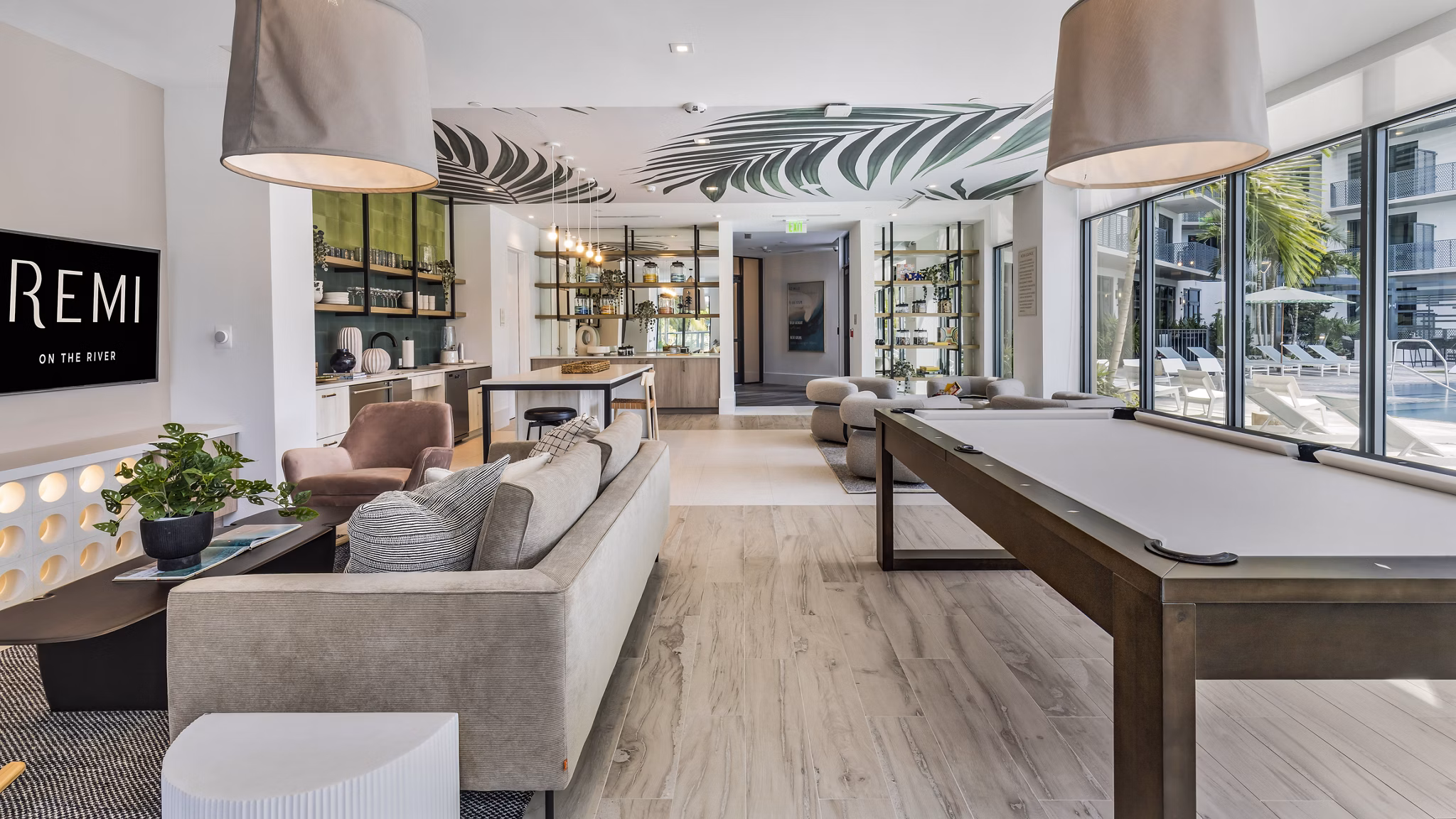 clubhouse at Remi on the River Apartments 