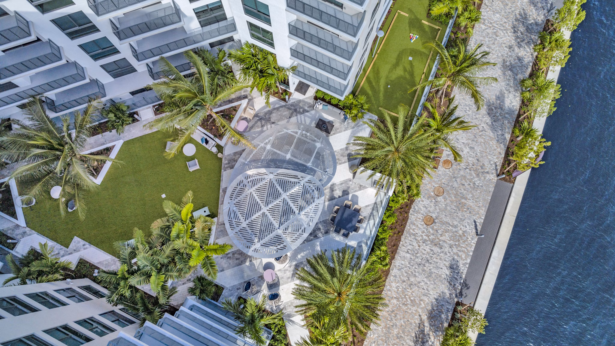 view at Remi on the River Apartments 