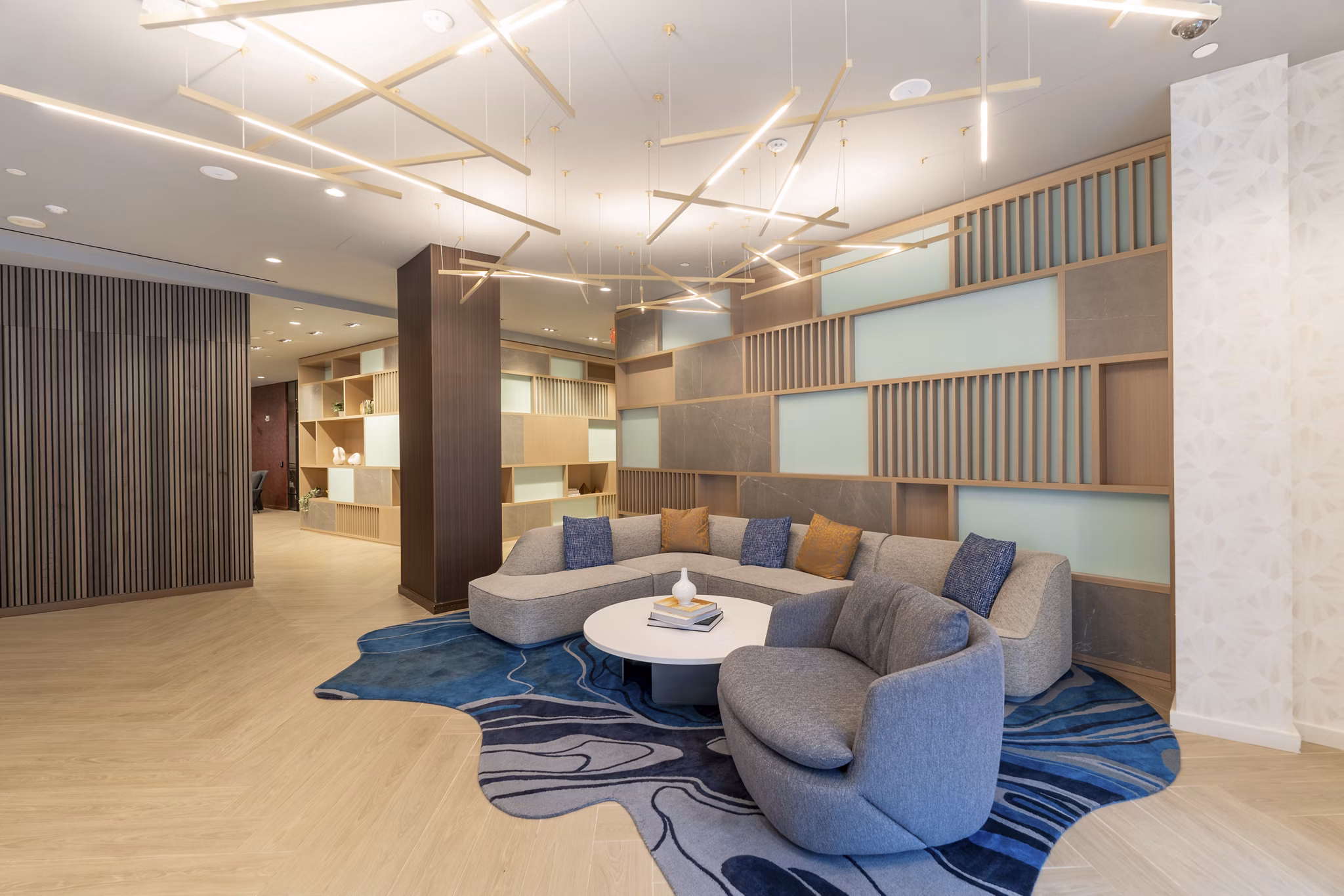 clubhouse at The Clarendon Apartments