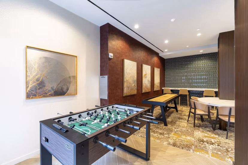 clubhouse at The Clarendon Apartments
