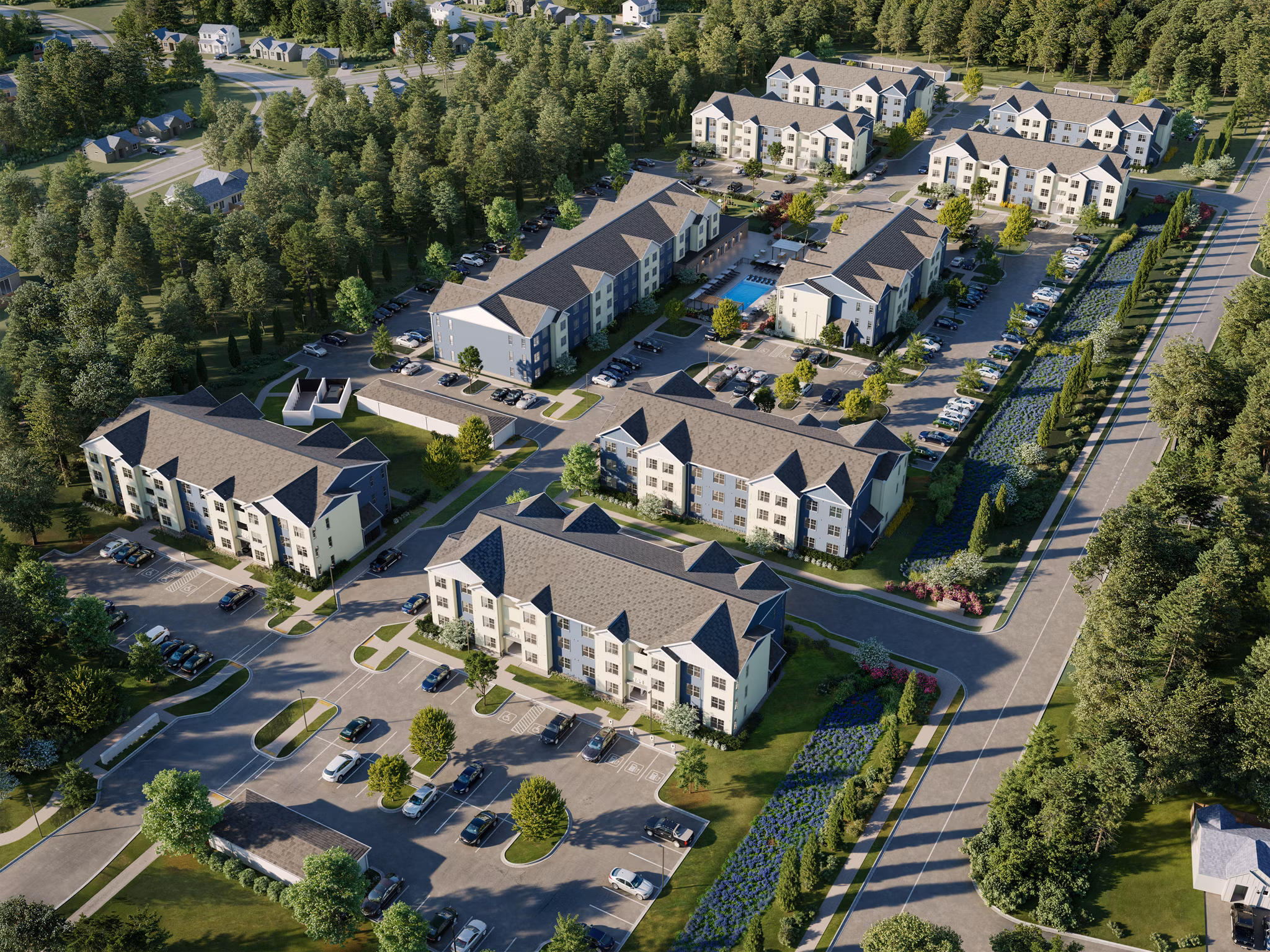 rendering for The Randall Apartments