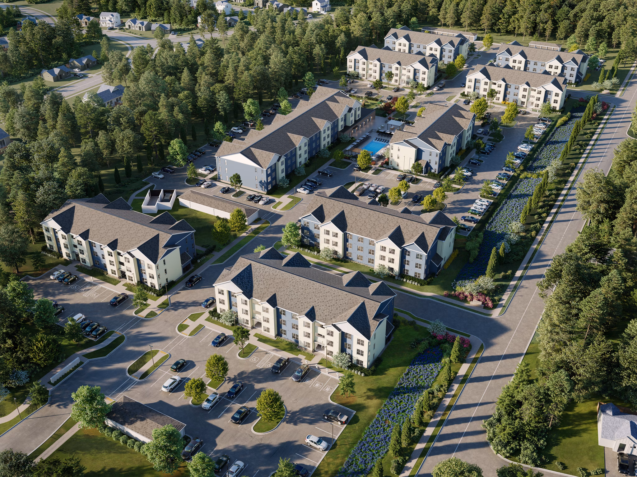 rendering for The Randall Apartments