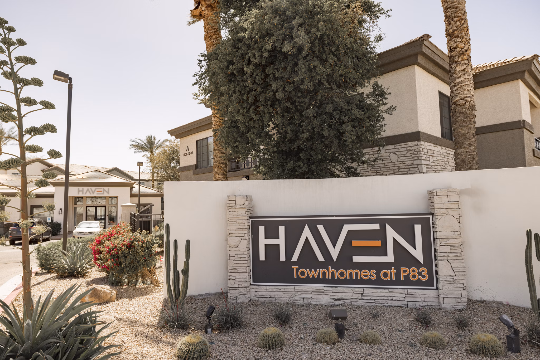 exterior at Haven Townhomes at P83 Apartments 