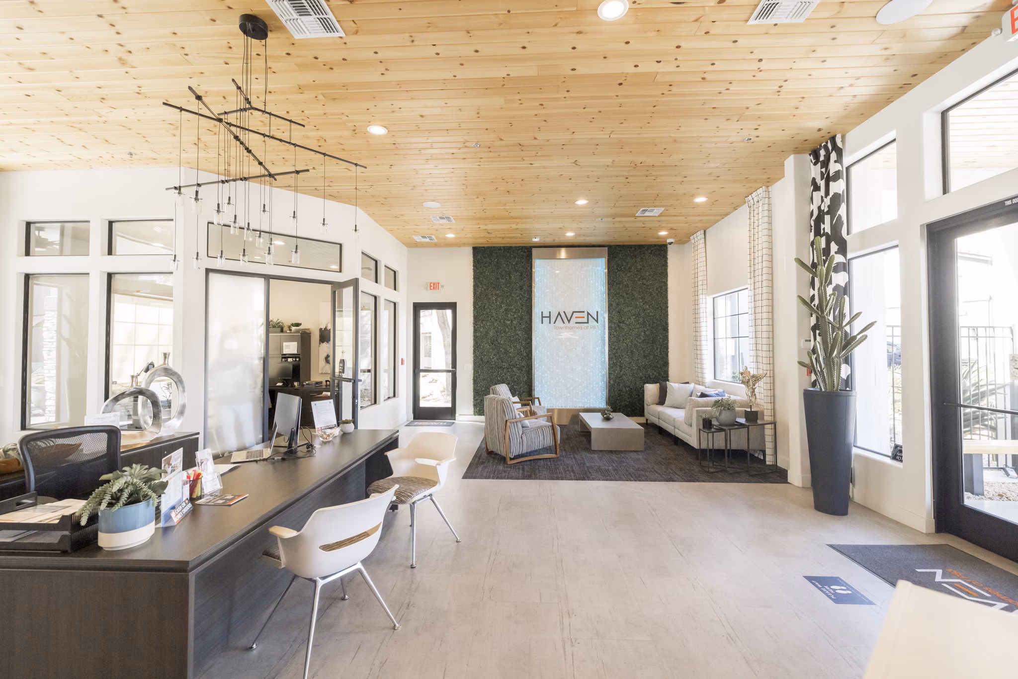 clubhouse at Haven Townhomes at P83 Apartments 