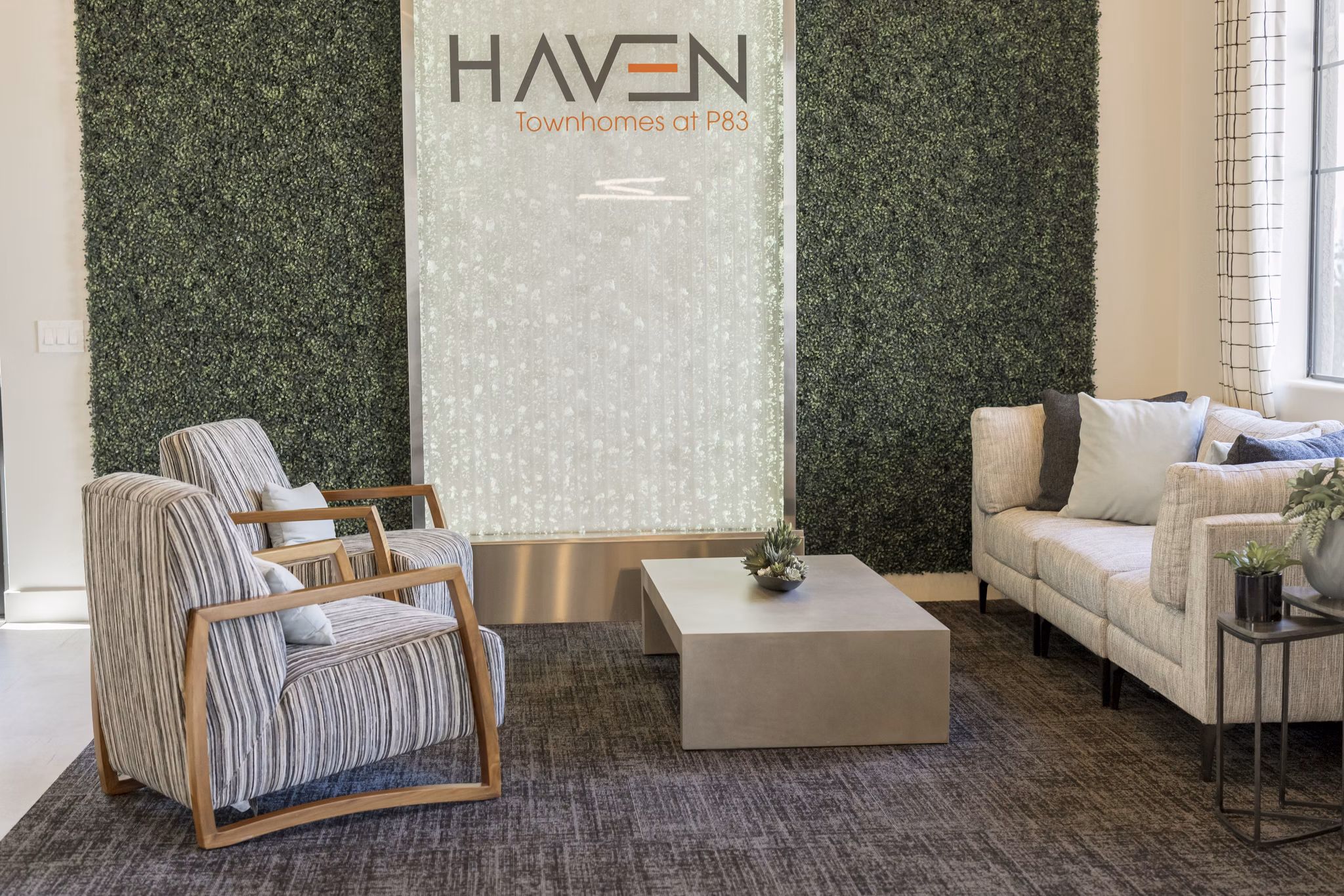 clubhouse at Haven Townhomes at P83 Apartments 