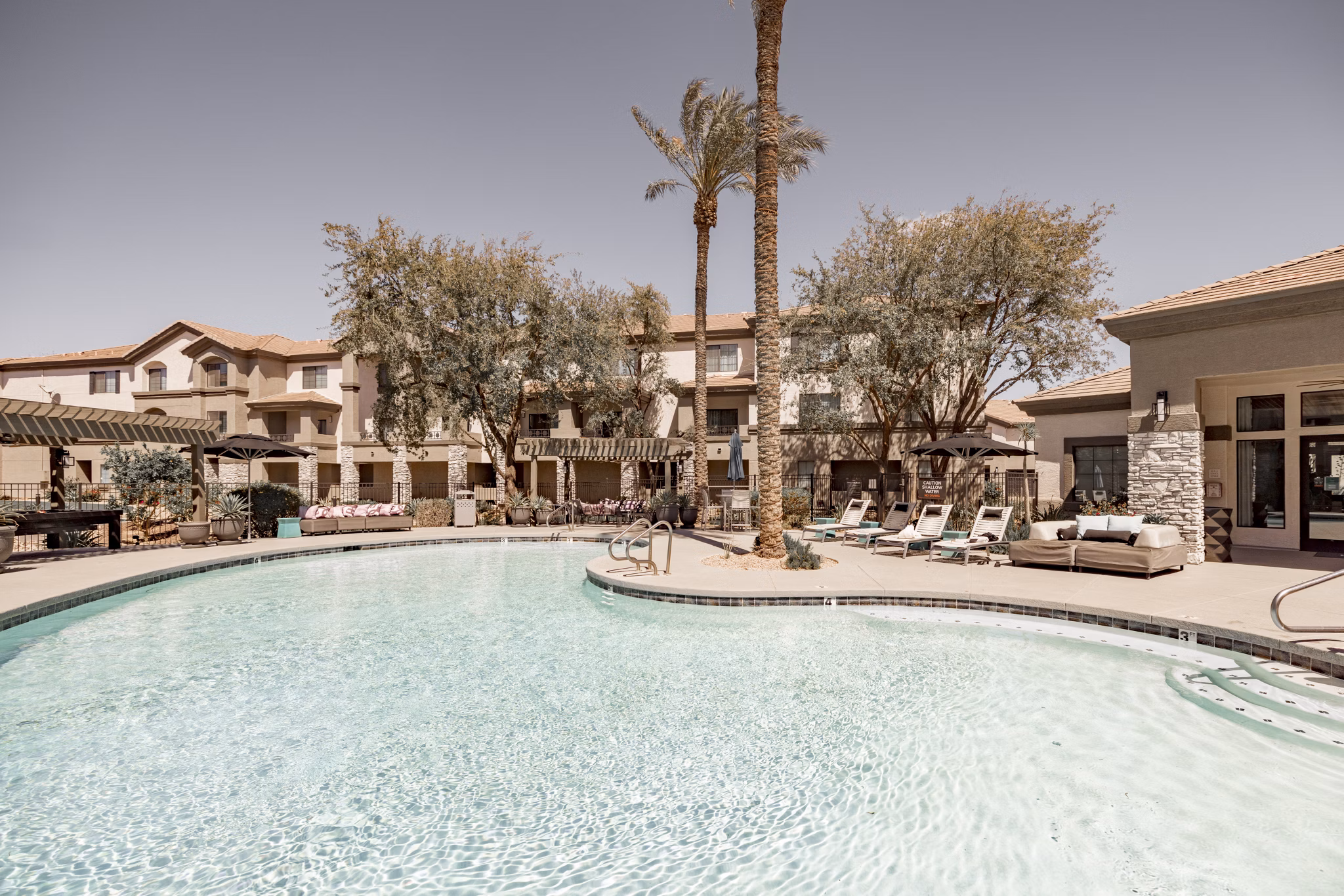 pool at Haven Townhomes at P83 Apartments 