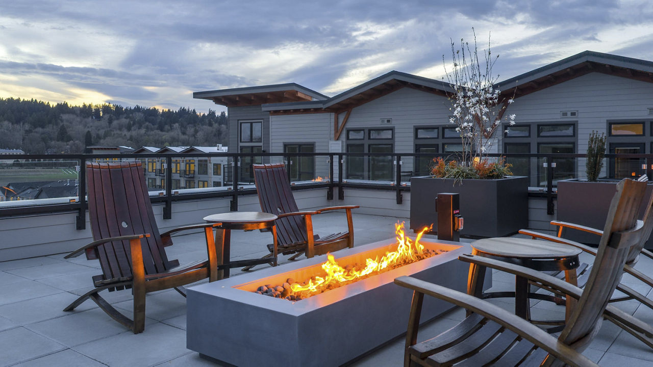 Grill area at Alexan Woodinville (3 of 3)