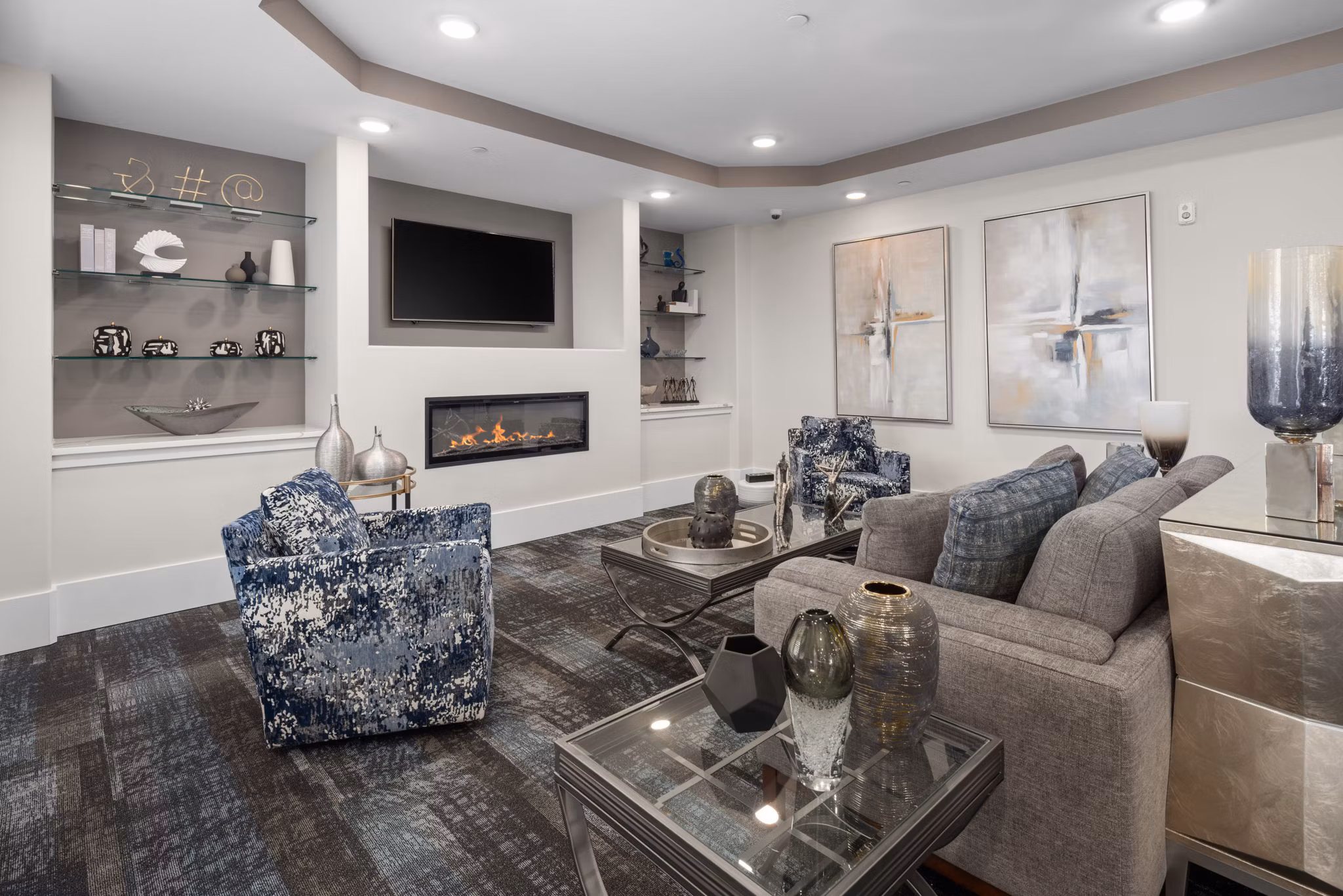 clubhouse at Villages at Depot Apartments 