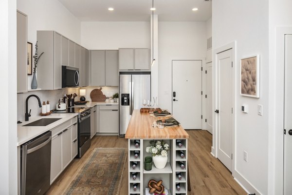 Kitchen at Chamberlain House Apartments