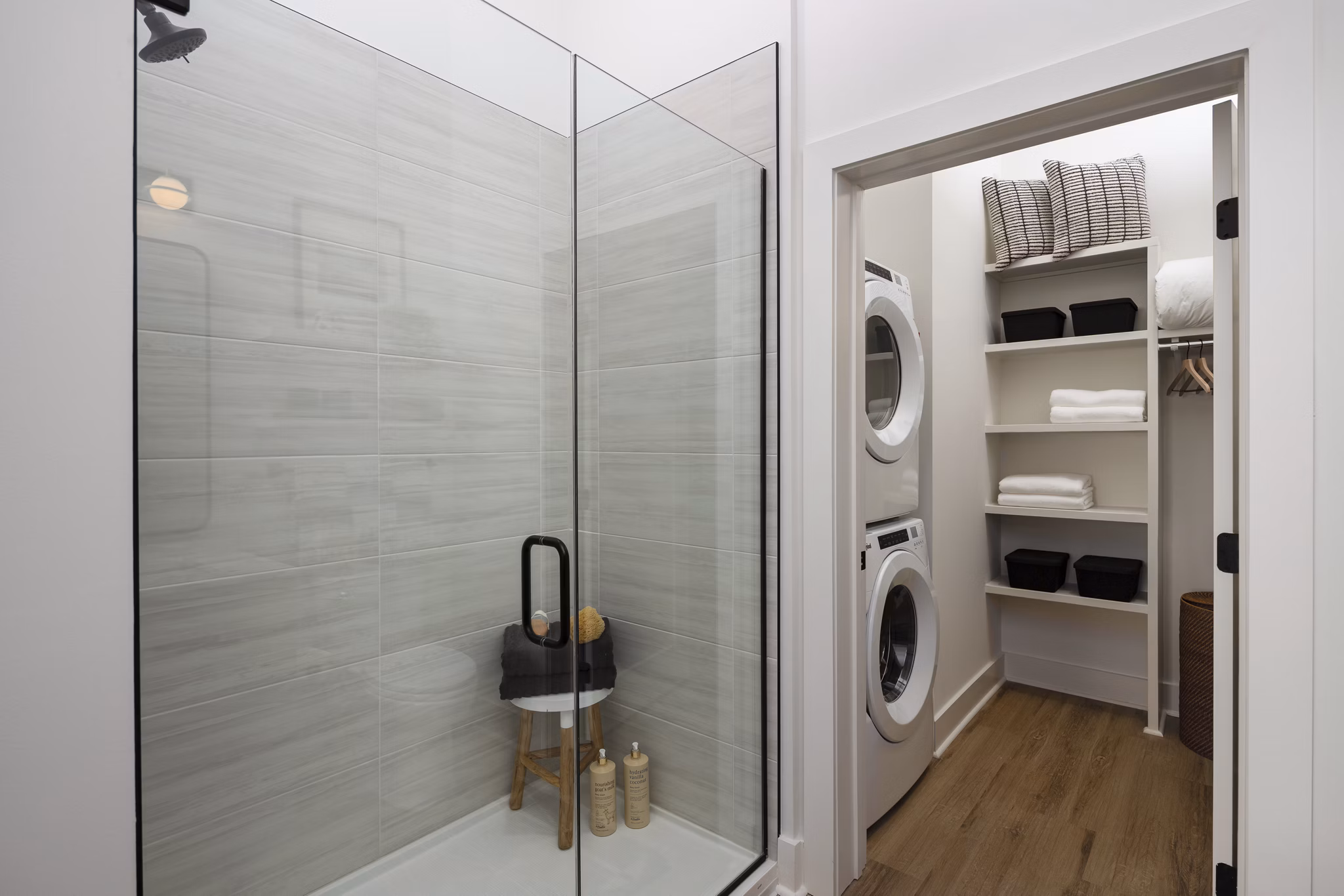 Laundry Room at Chamberlain House Apartments