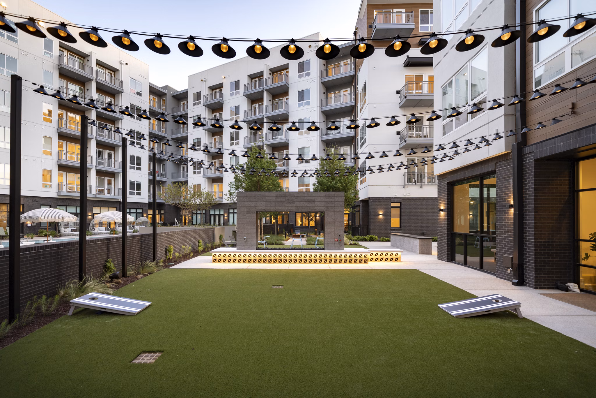 Recreational Area at Chamberlain House Apartments