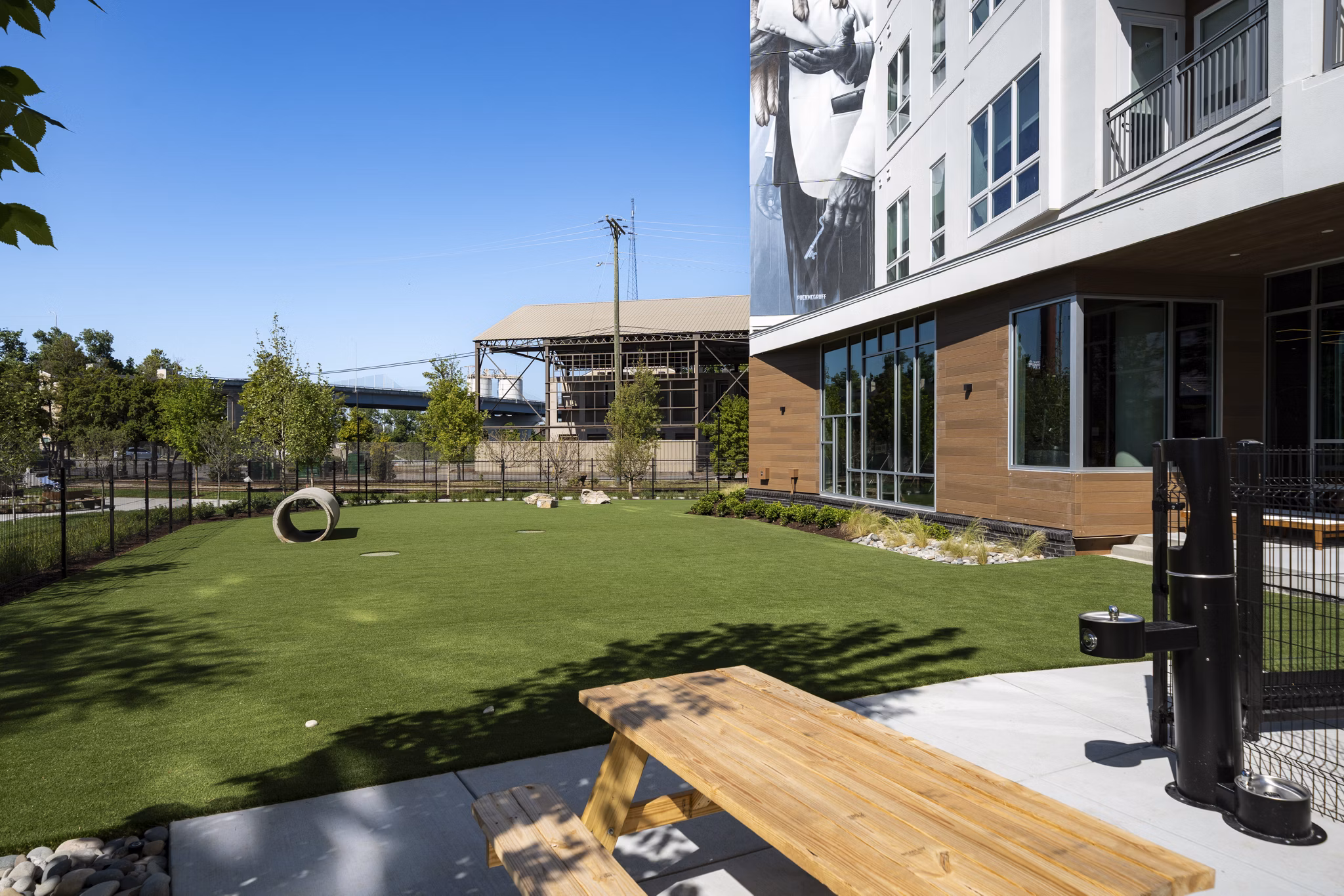 Recreational Area at Chamberlain House Apartments