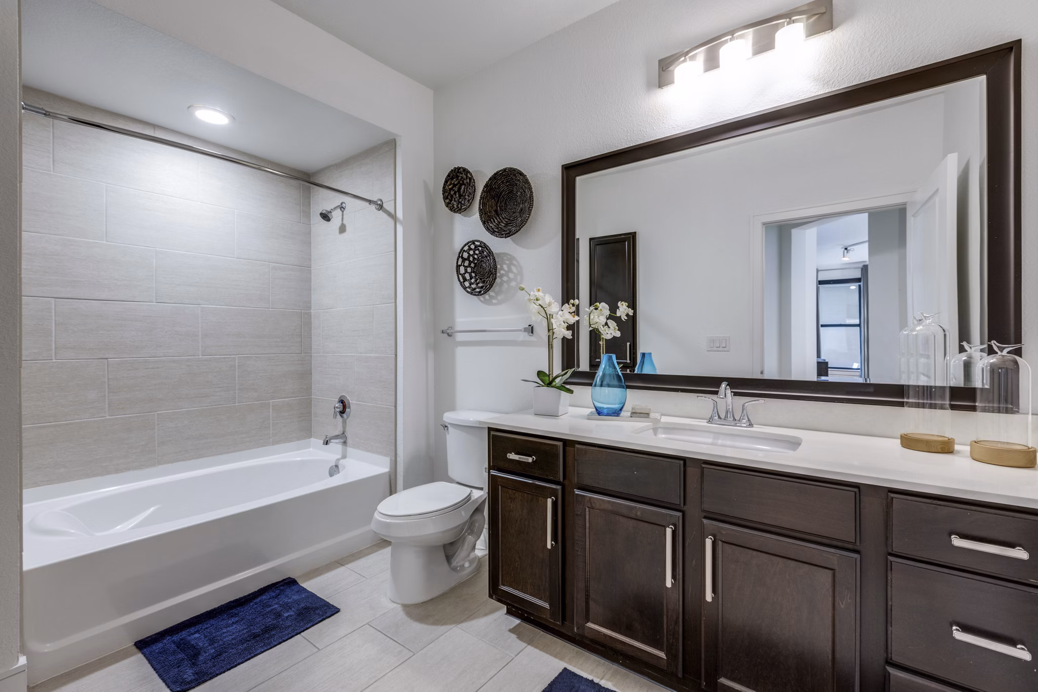 bathroom at The Armstrong at Knox Apartments 