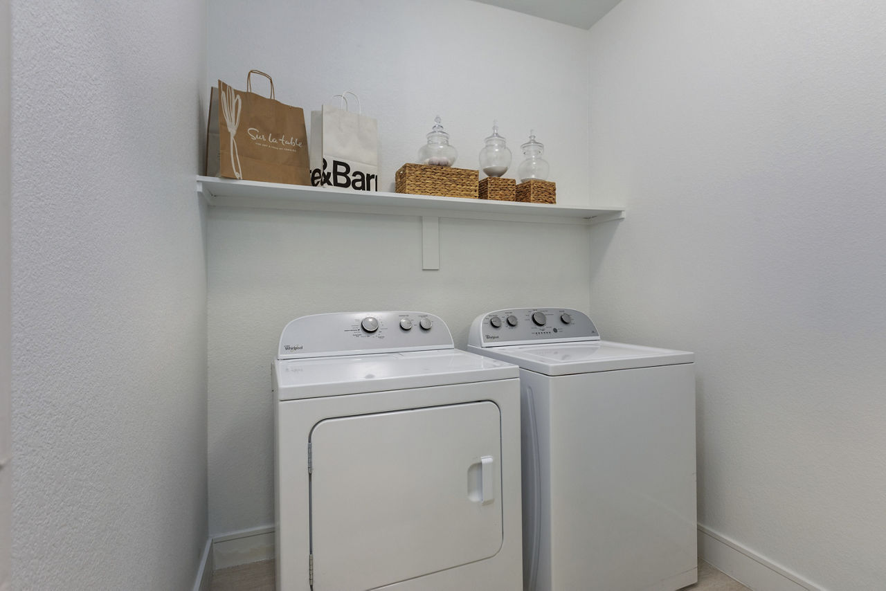 Laundry room at The Armstrong At Knox