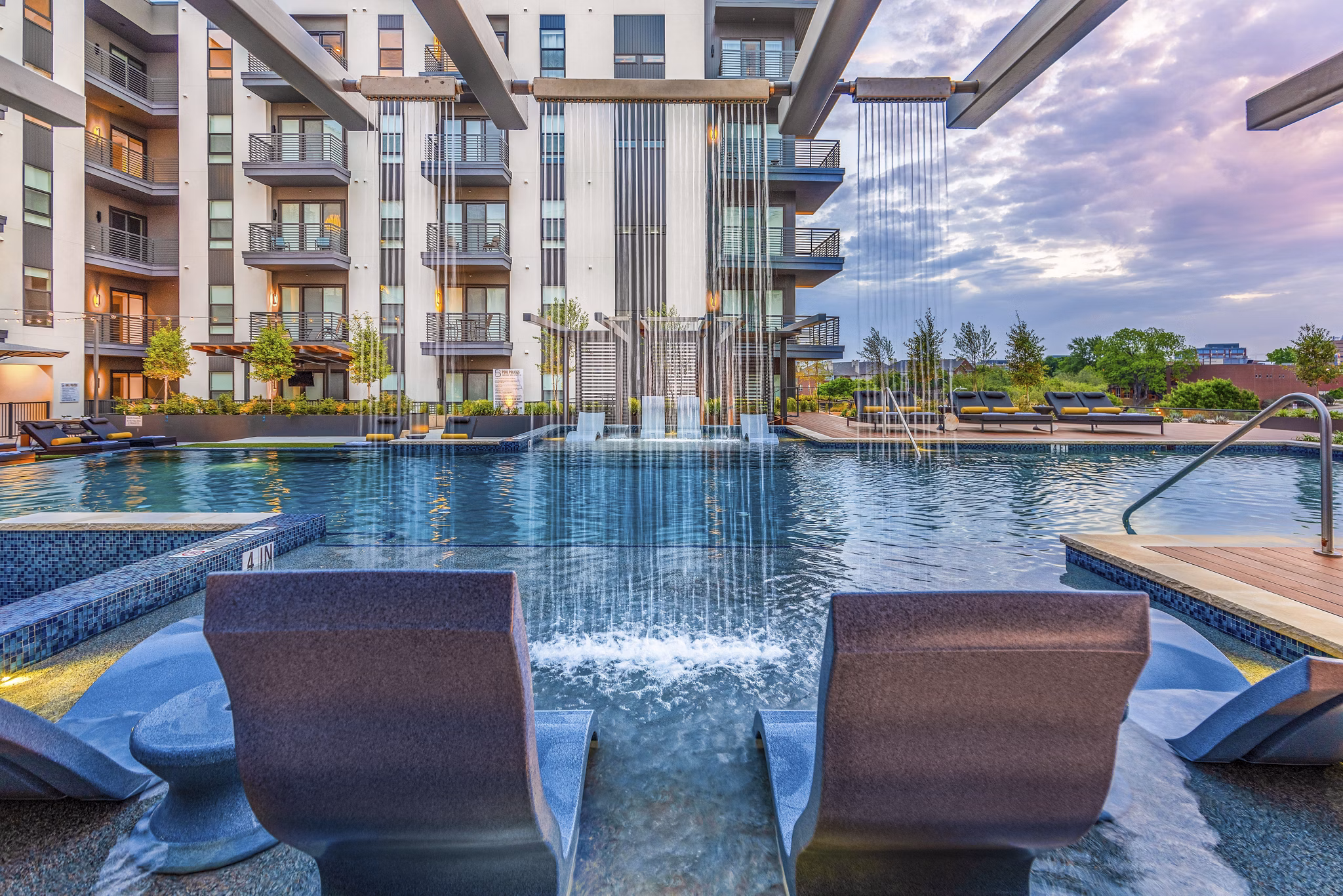 pool at The Braden on Fifth Apartments