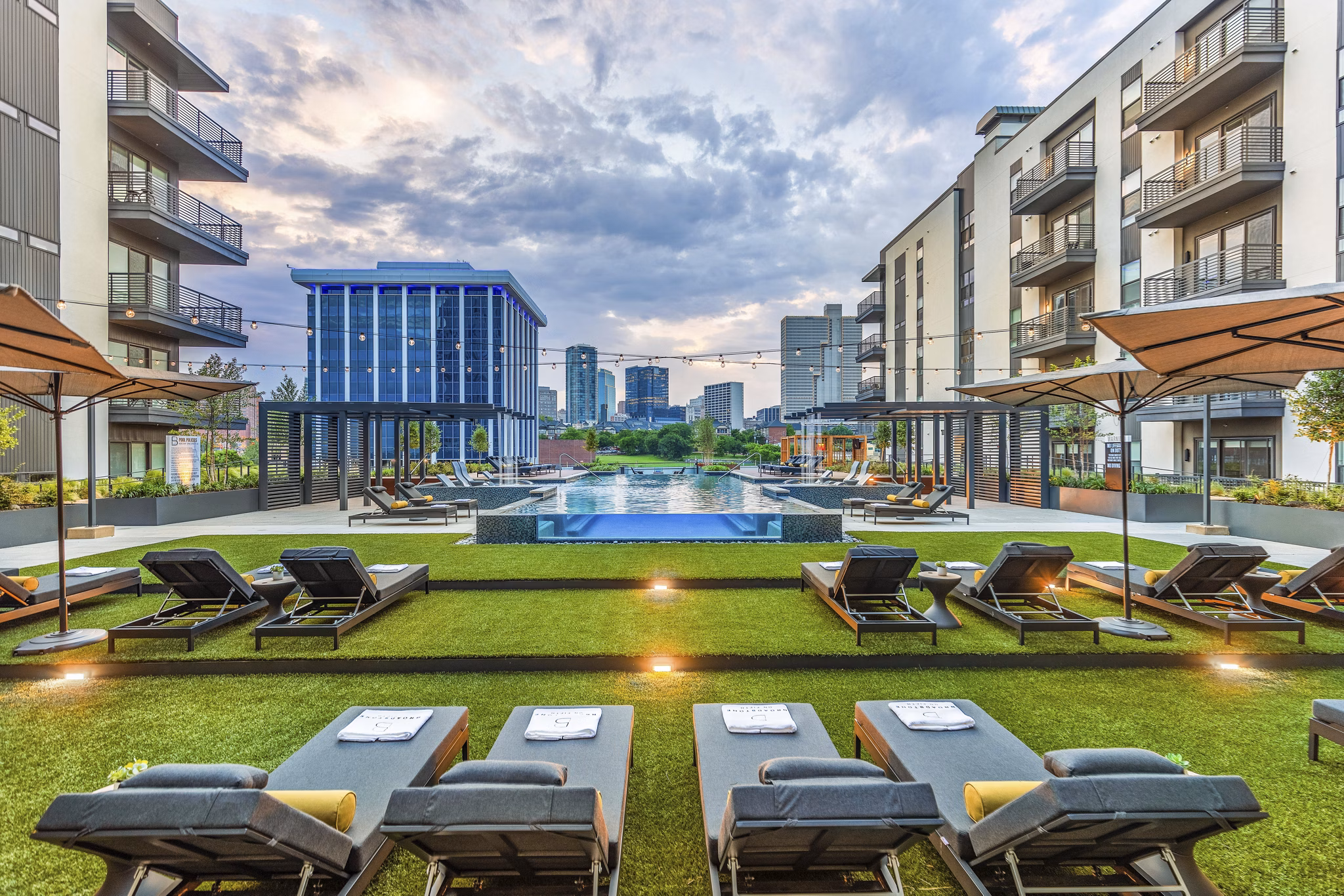 pool at The Braden on Fifth Apartments