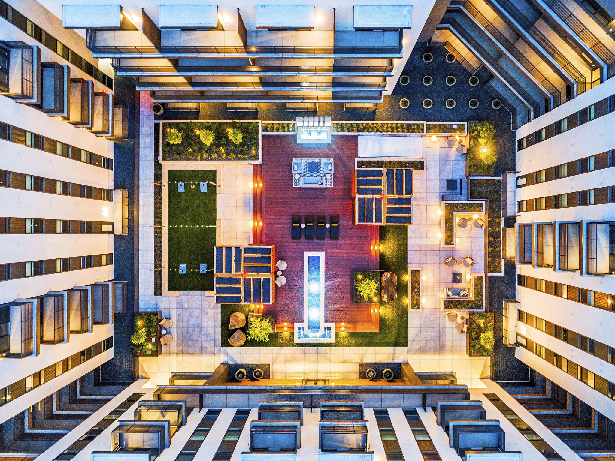 pool at The Braden on Fifth Apartments