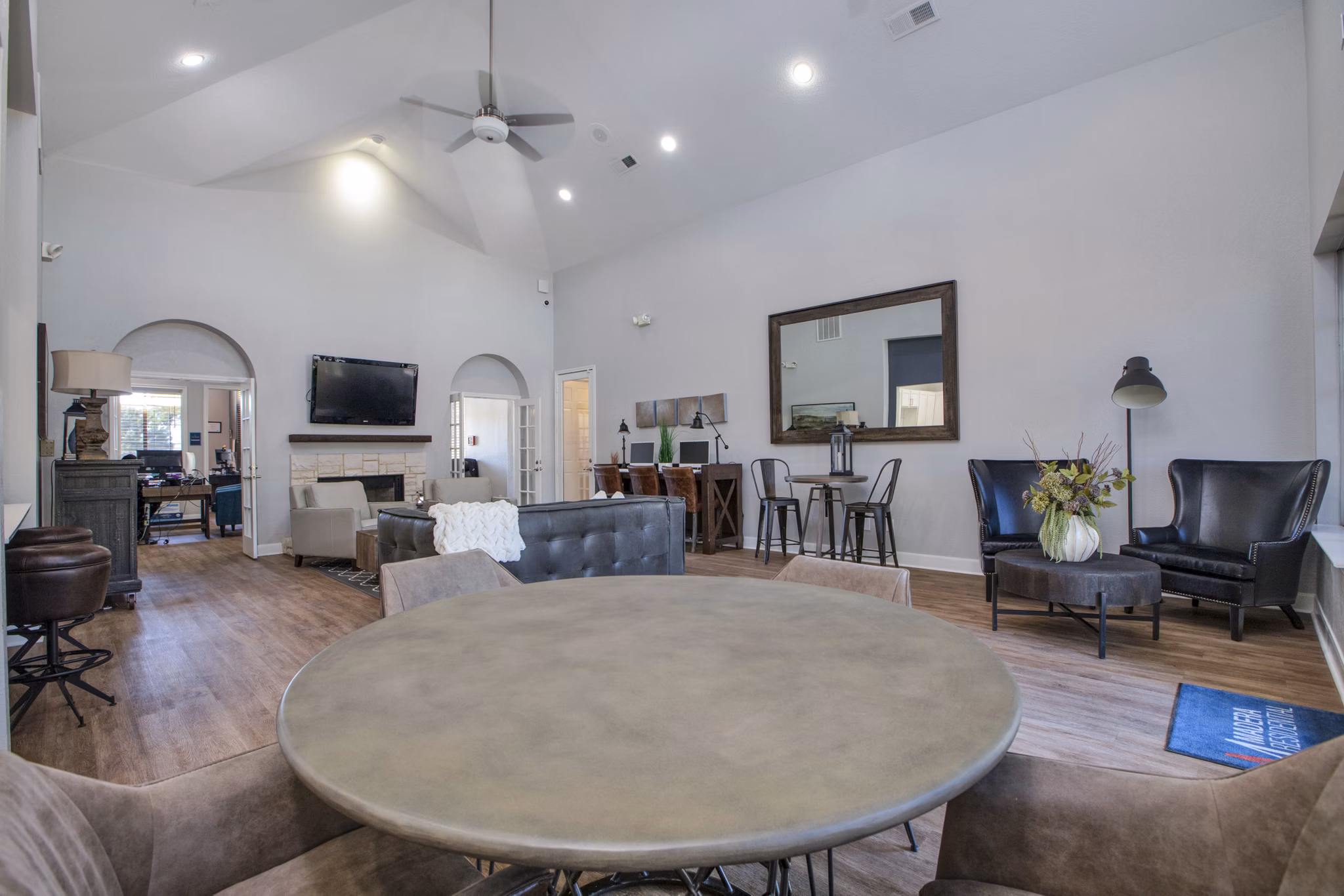 clubhouse at The Brook Apartments