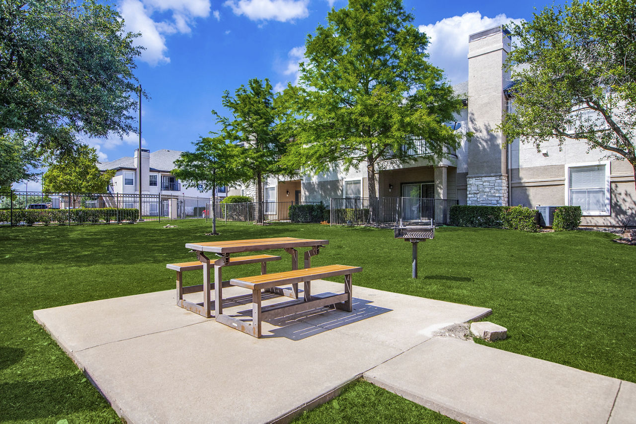 Grill area at The Brook