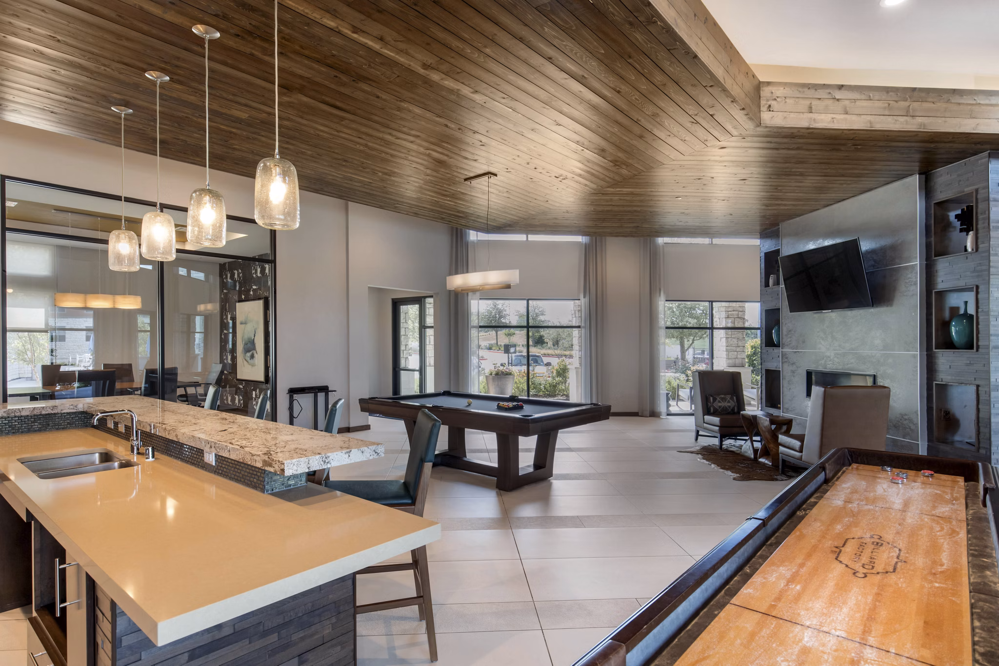 clubhouse at The Ellis Apartments