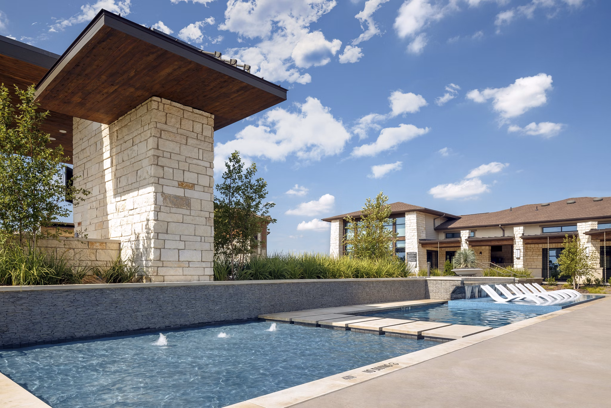 pool at The Ellis Apartments