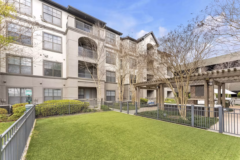 dog park at Portico Kirby Apartments