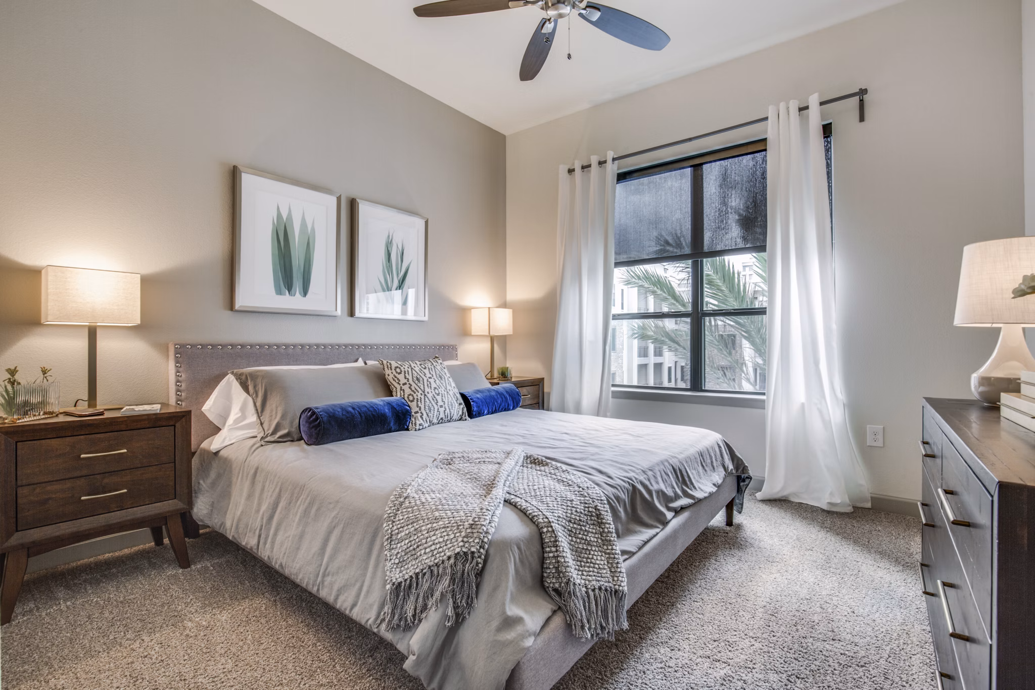 bedroom at Sinclair Apartments
