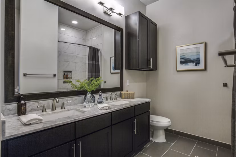 bathroom at Sinclair Apartments