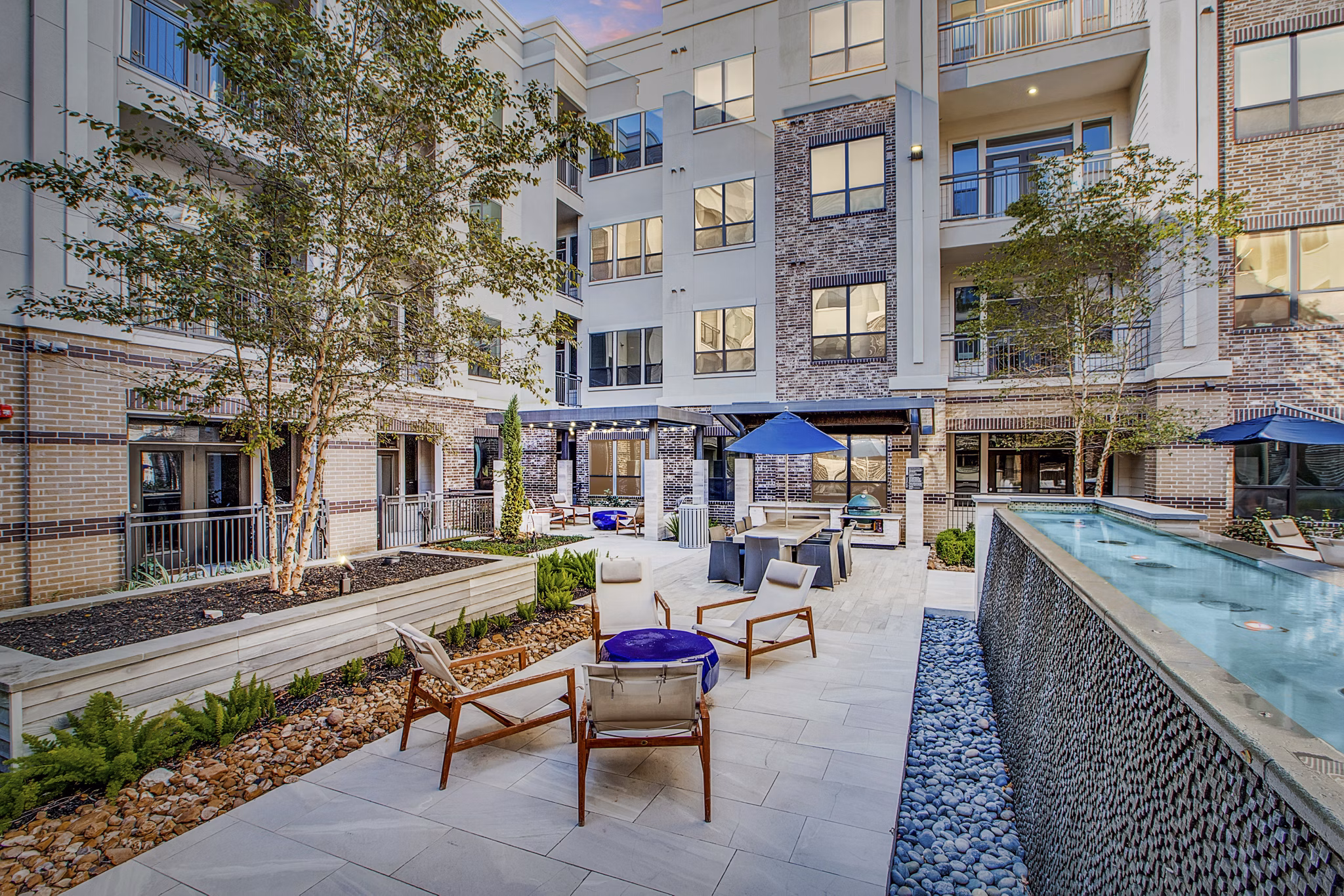 patio at Sinclair Apartments