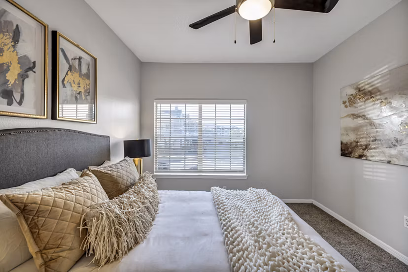 bedroom at Summit at Salado Creek Apartments