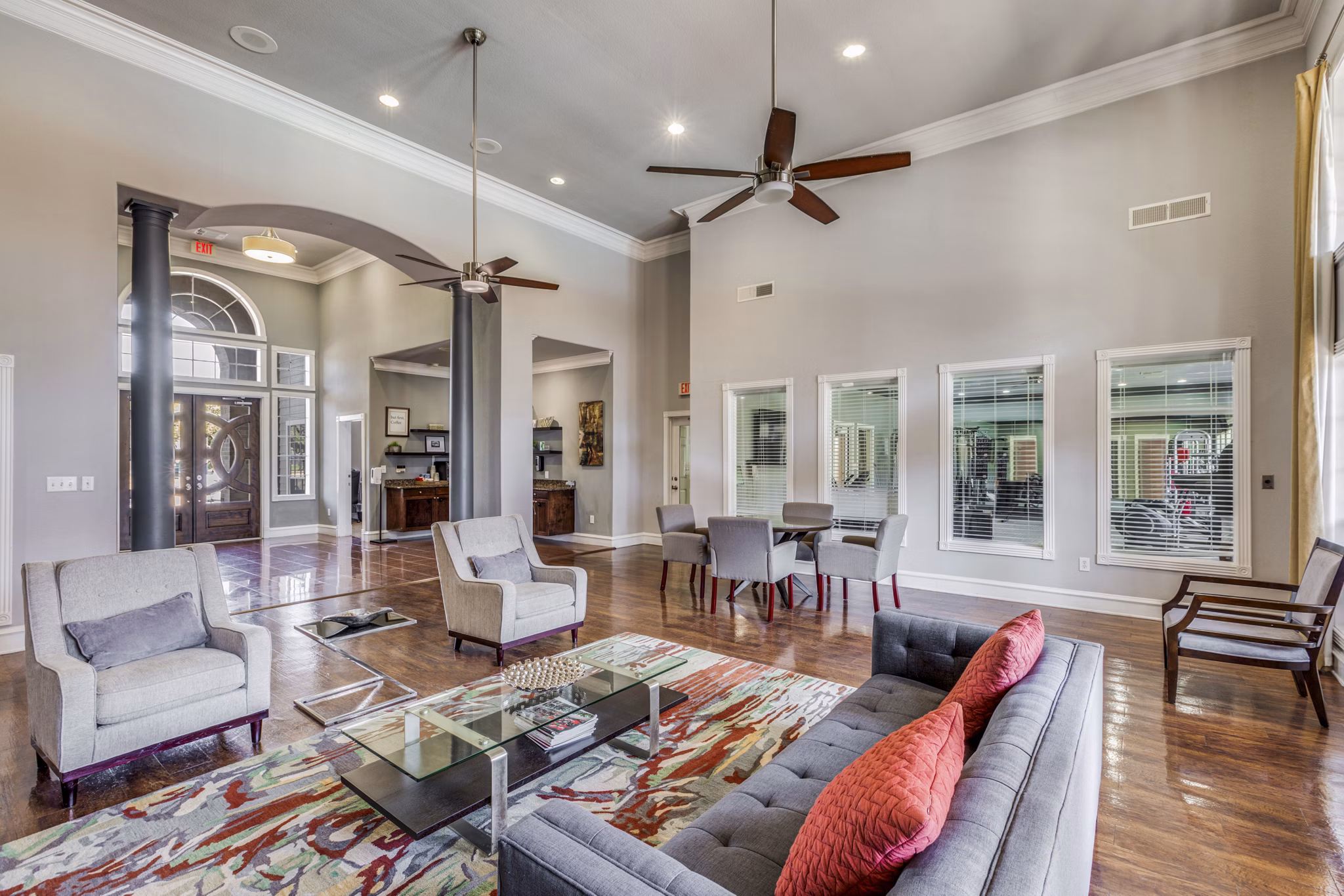 clubhouse at The Trestles Apartments