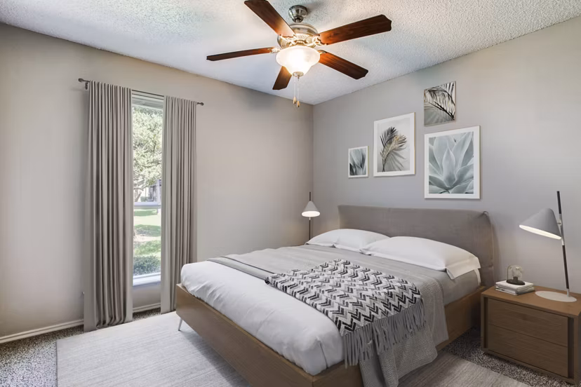bedroom at Waterside Apartments
