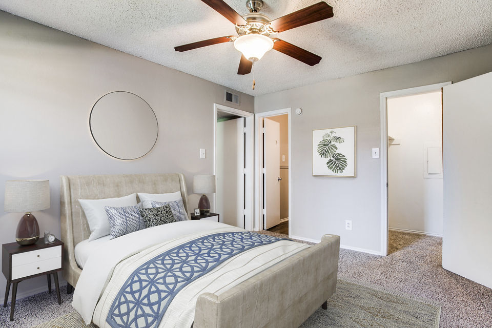 bedroom at Waterside Apartments 