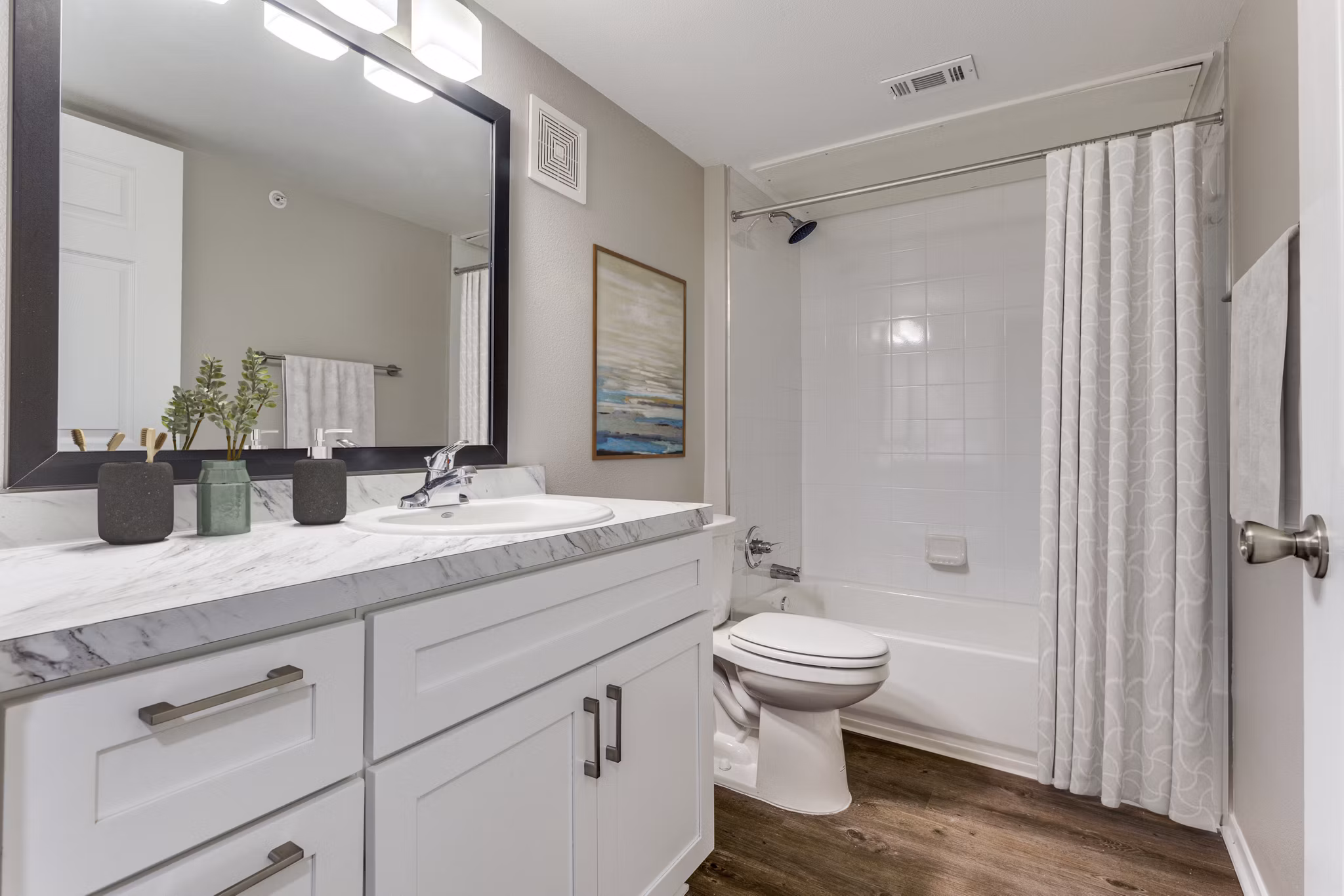 bathroom at Waterside Apartments 